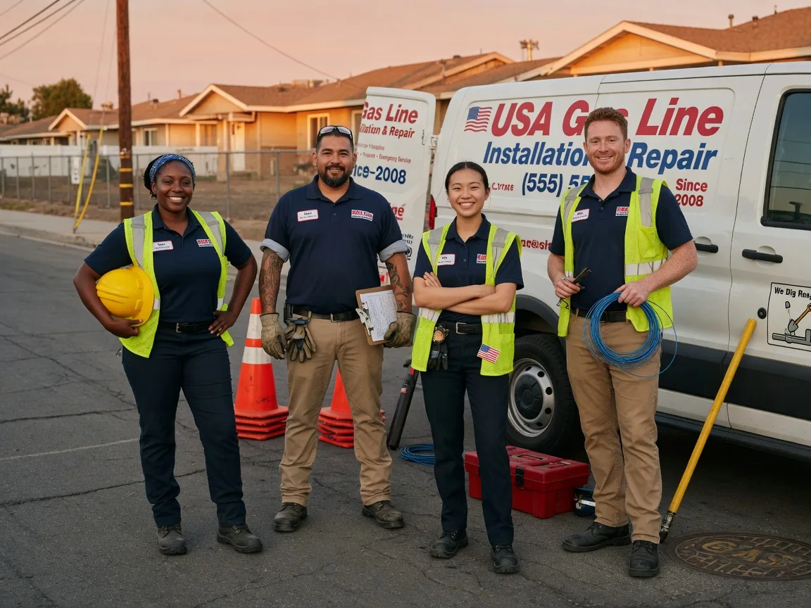 Gas Line Installation company in French Settlement, LA